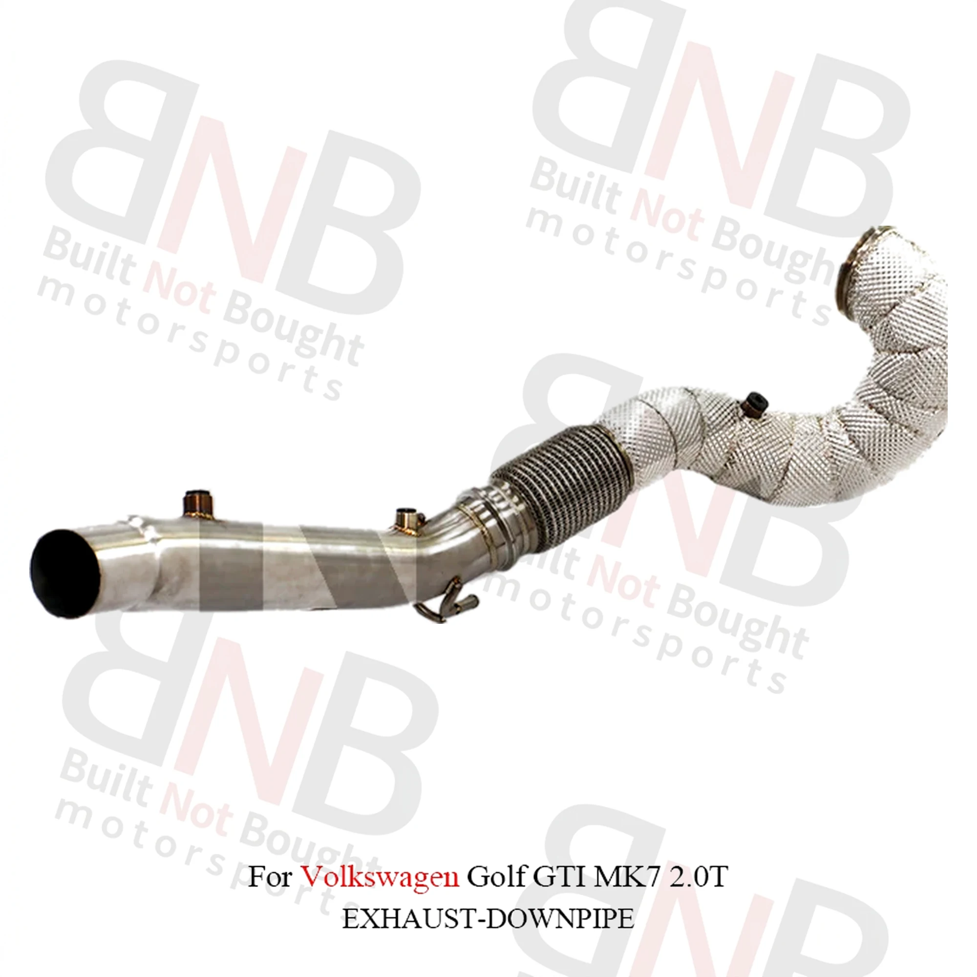 BNB Titaniumz Stainless Steel Exhaust Downpipe for VW Golf GTI MK7 2.0T
