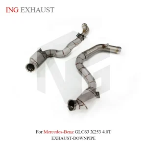 BNB Titaniumz Stainless Steel Catalyzed Downpipe for Mercedes GLC63 X253 4.0T
