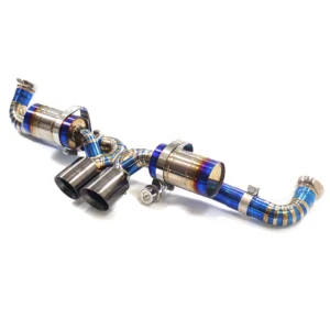 BNB Titaniumz Porsche 911 991.1 GT3 Catback Titanium Exhaust System With Valve