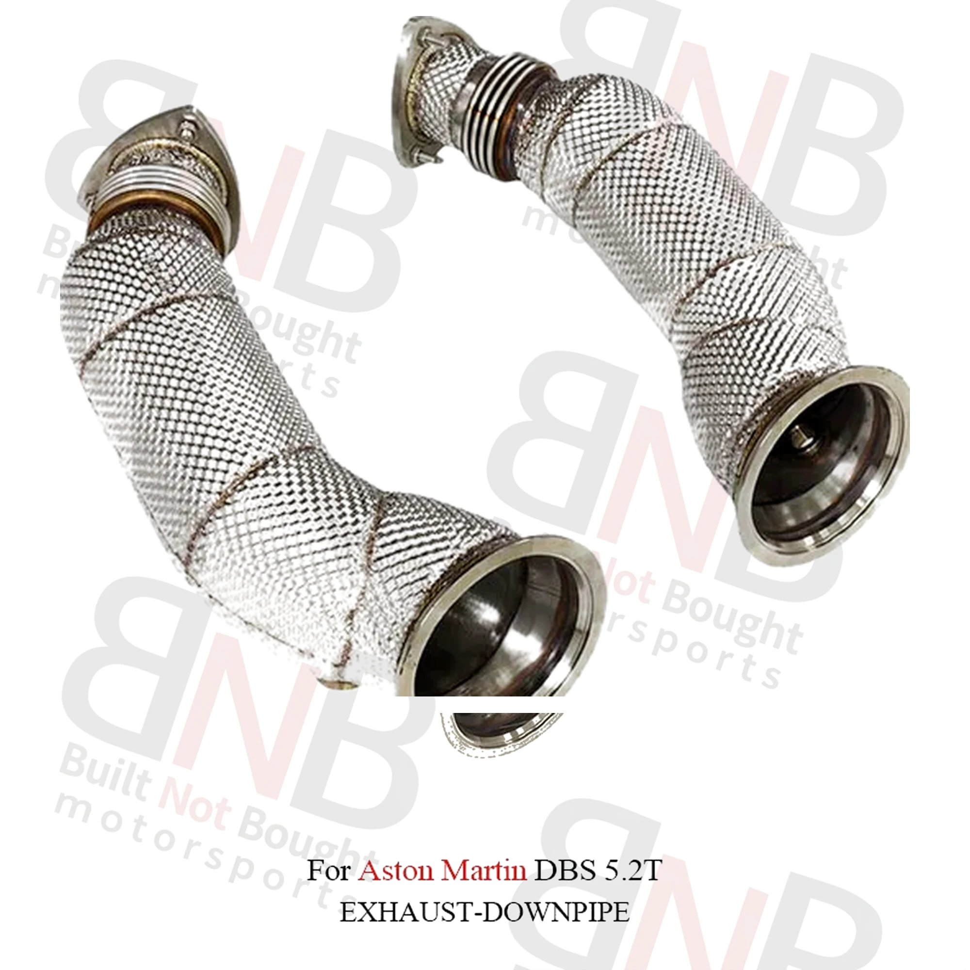 BNB Titaniumz Stainless Steel Downpipe for Aston Martin DBS 5.2T