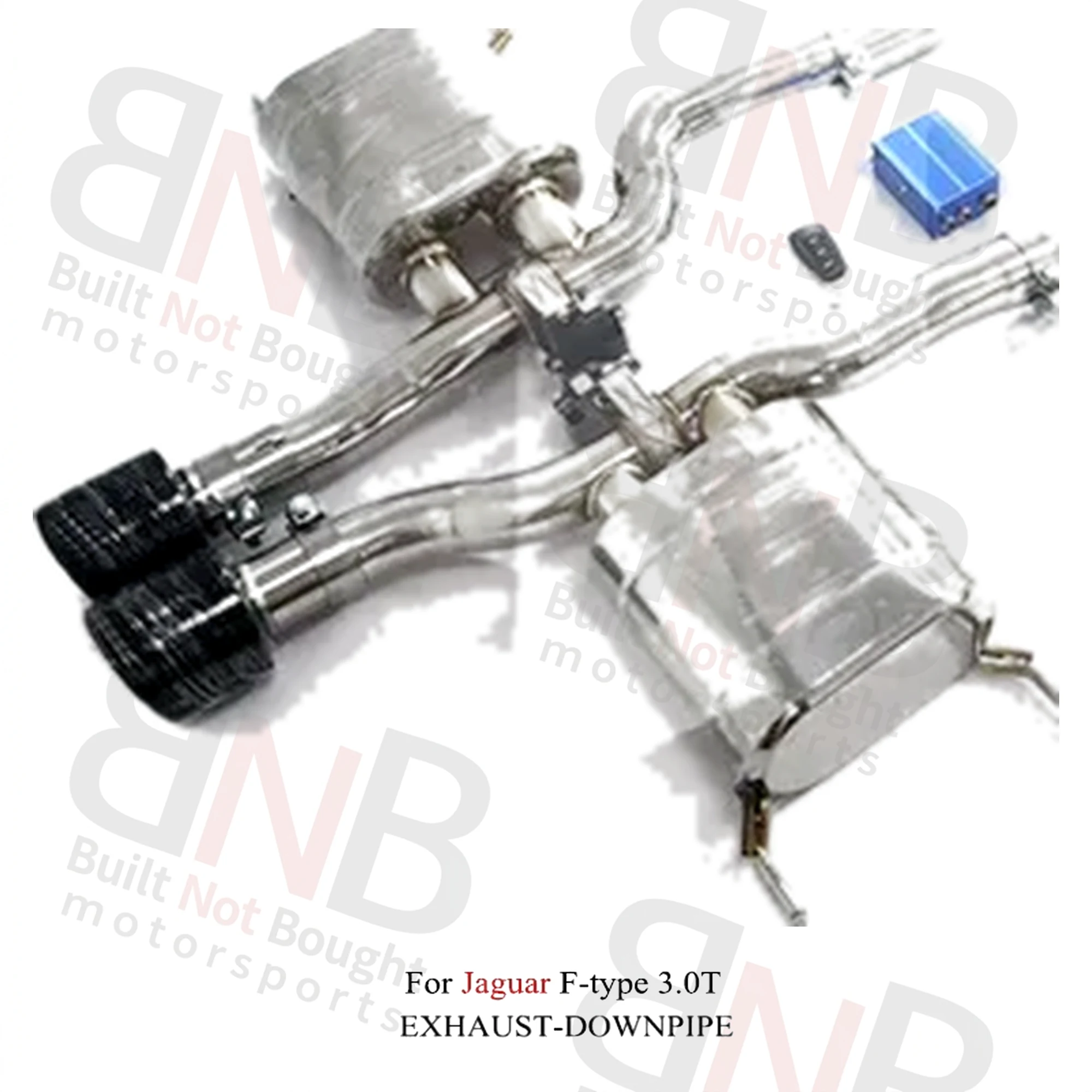 BNB Titaniumz Stainless Steel Valvetronic Exhaust for Jaguar F-Type 3.0T