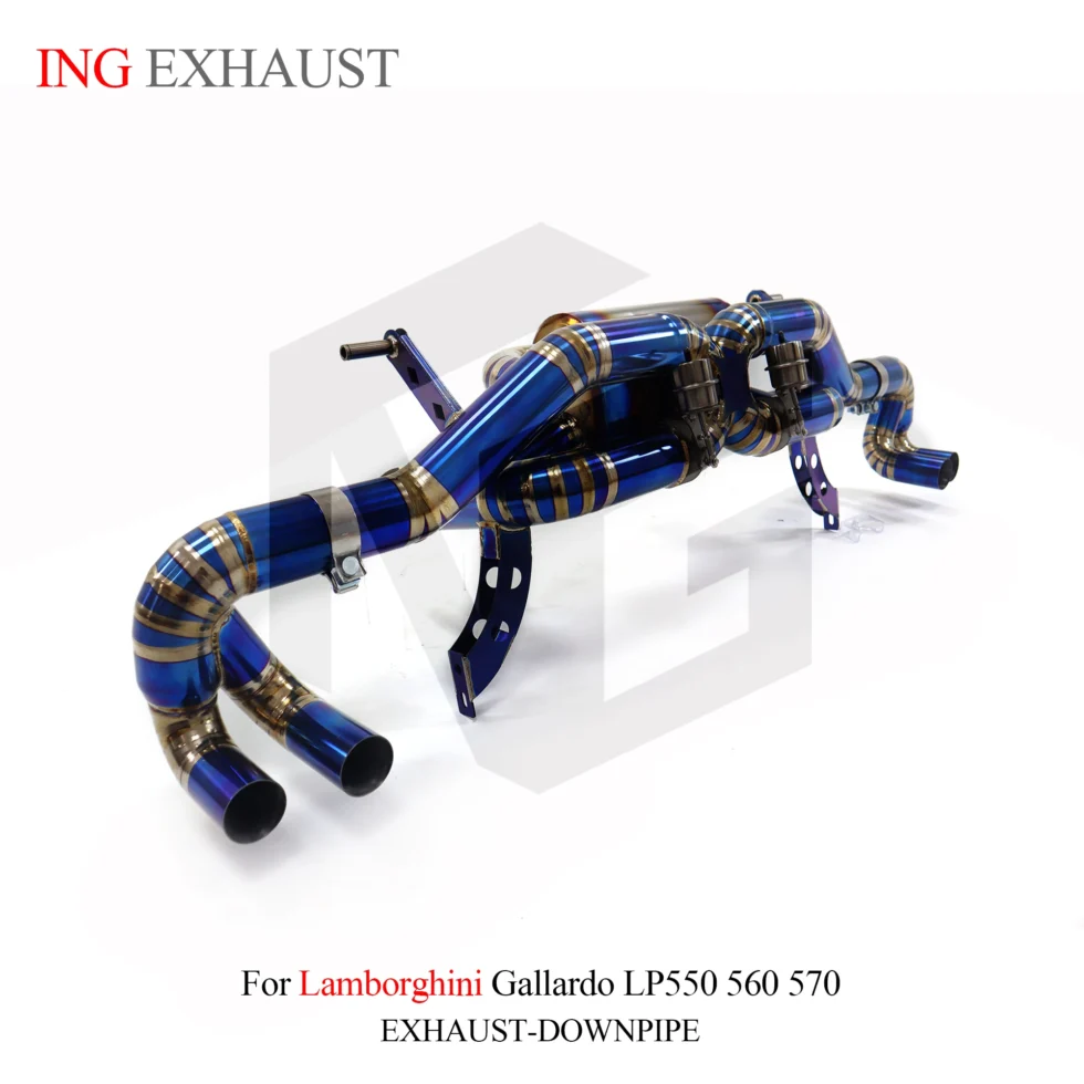 BNB Titaniumz Valvetronic Catback Exhaust System for Lamborghini Gallardo LP550 LP560 LP570