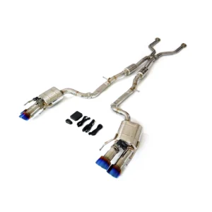 BNB BNB Titaniumz Stainless Steel Catback Exhaust for Lexus RCF 5.0 Silvery 120x50x40mm