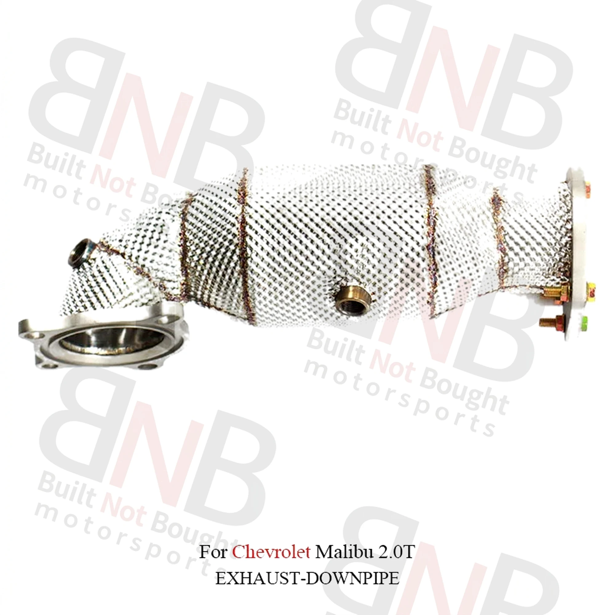 BNB Titaniumz Stainless Steel Heat Shield Downpipe for Chevrolet Malibu 2.0T