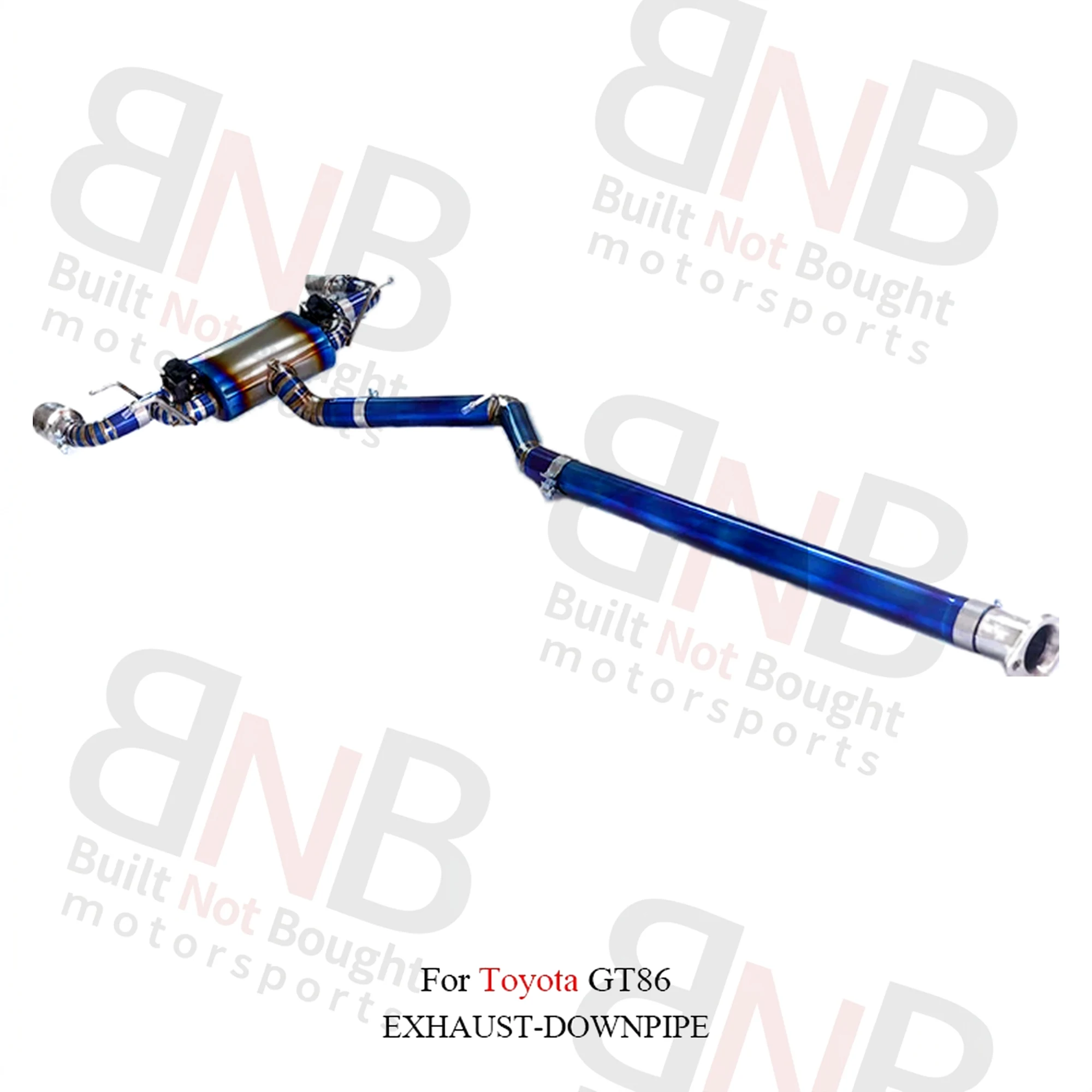 BNB Titaniumz Toyota GT86 2.0L Catback Exhaust Titanium Valved Muffler