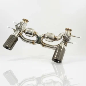 BNB Titaniumz Valvetronic Exhaust System Stainless Steel Maserati MC20 Silvery