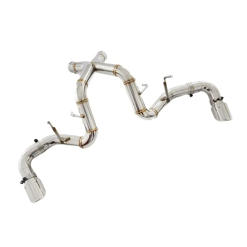 BNB Titaniumz SS Catback Exhaust McLaren 540C 570S 570GT 3" X Pipe