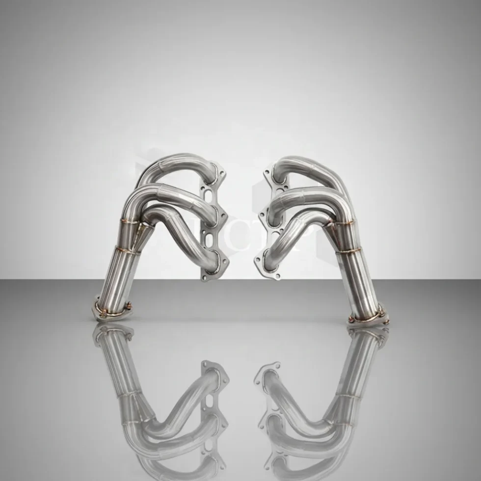 BNB Titaniumz Stainless Exhaust Header for Porsche 718 GT4 GTS 4.0L