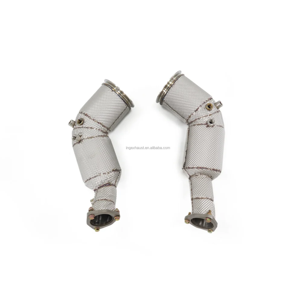 BNB Titaniumz High Flow Catalyzed Downpipe for Audi RS6/RS7 C8 4.0T