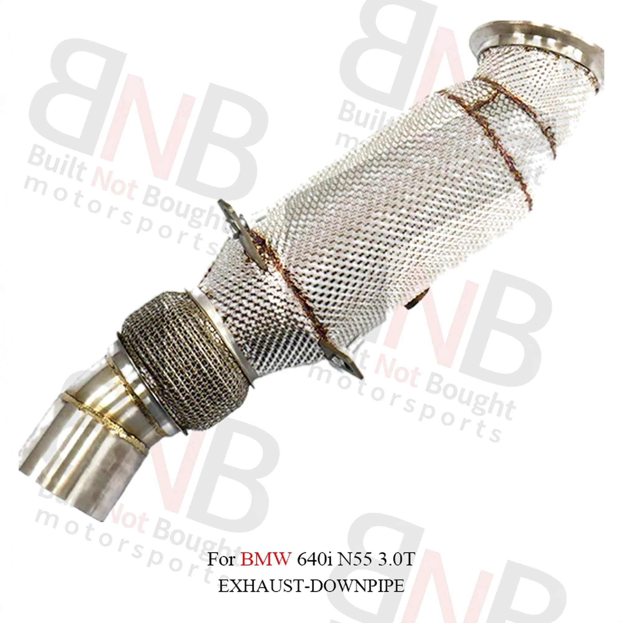 BNB for BMW 640i N55 3.0T Stainless Steel Downpipe with Heat Shield