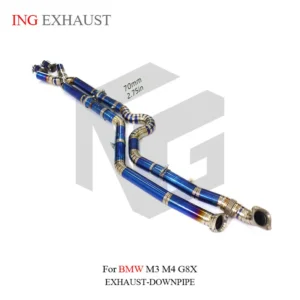 BNB Titaniumz Titanium Alloy Exhaust Midpipe for BMW M3 M4 G8X