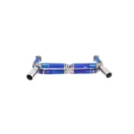BNB Titaniumz Catback Exhaust for Porsche 911 997.1 Turbo Blue
