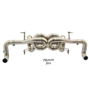 BNB Titaniumz Stainless Steel Muffler Valve Catback Exhaust for Audi R8 V10 5.2L