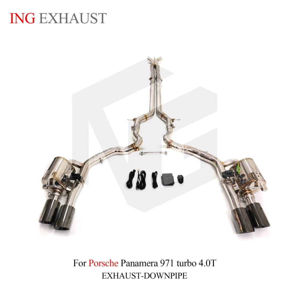 BNB Titaniumz Catback Exhaust Valve Porsche Panamera 971 Turbo 4.0T