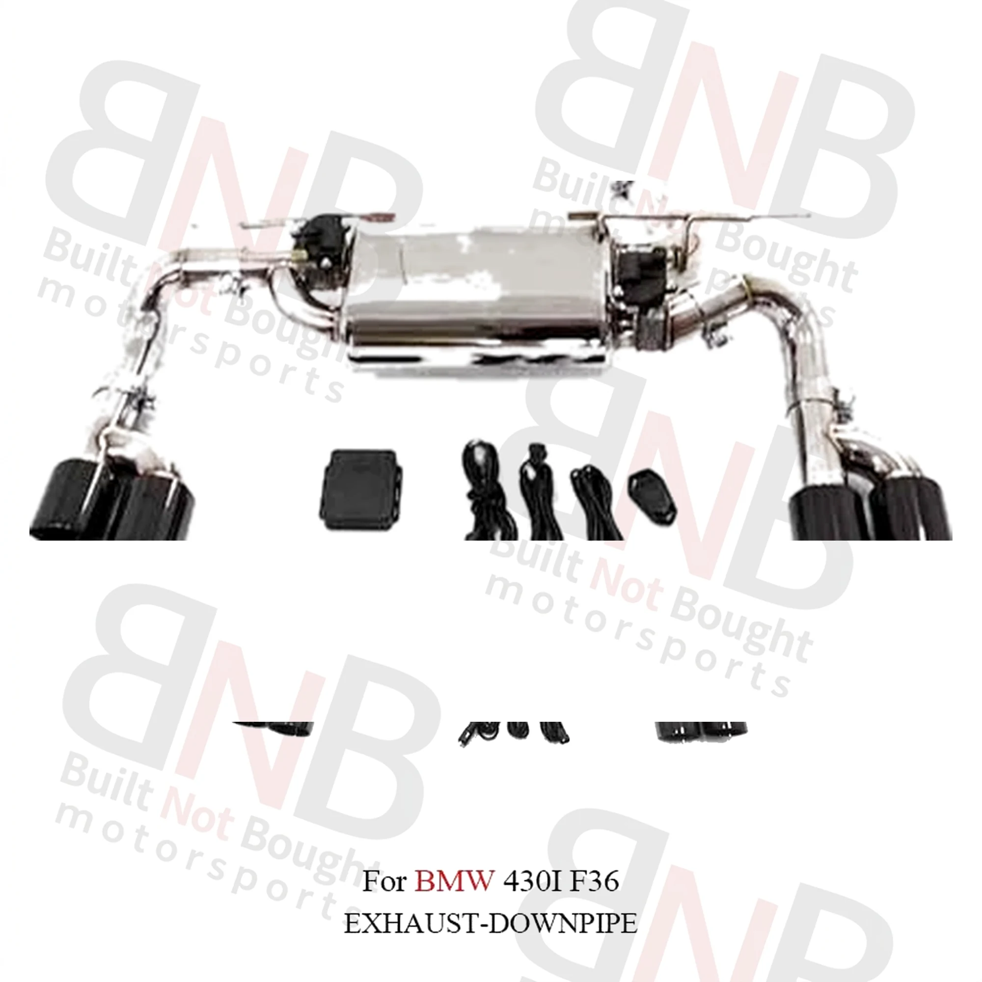 BNB Titaniumz Stainless Steel Valvetronic Cat-Back Exhaust for BMW 430i F36