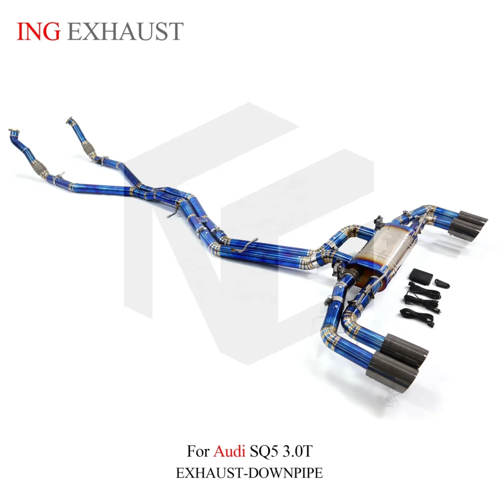BNB Titaniumz for Audi SQ5 3.0T Catback Front Pipe Exhaust With Valve