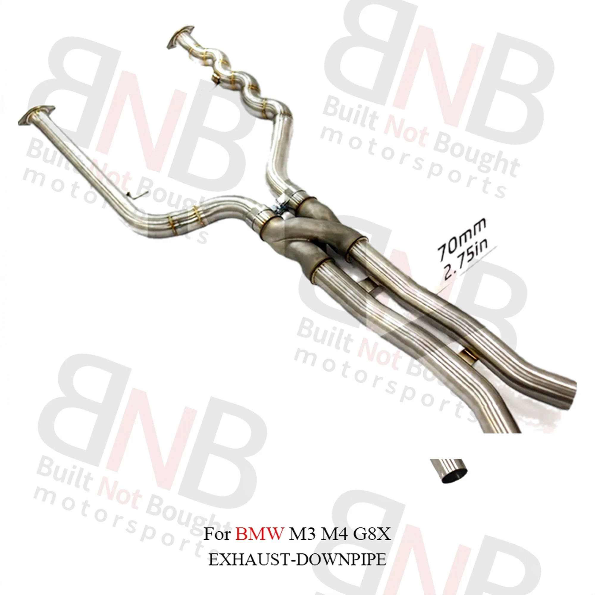 BNB Stainless Steel Exhaust Midpipe for BMW M3 M4 G8X
