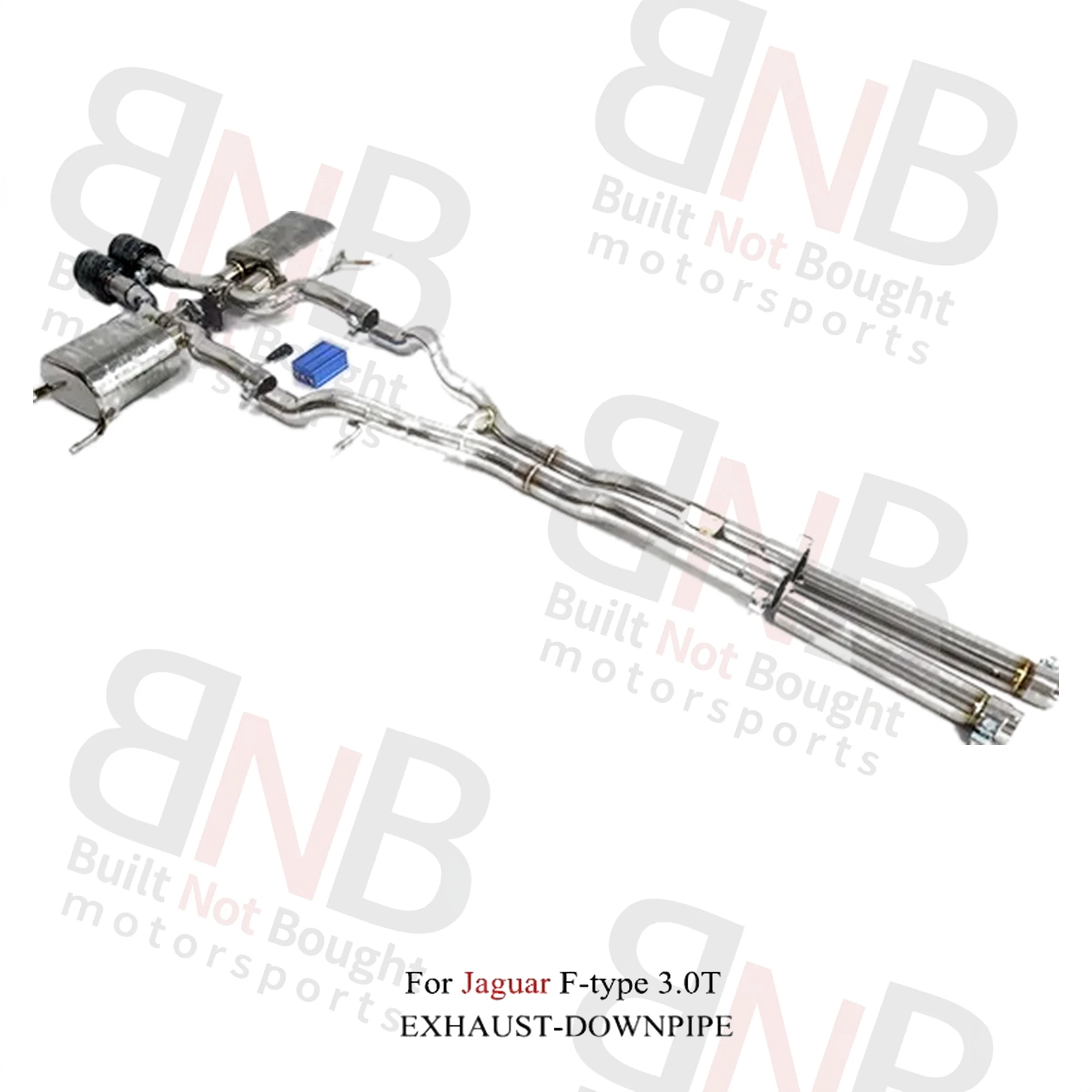 BNB Titaniumz Stainless Steel Valvetronic Exhaust for Jaguar F-Type 3.0T