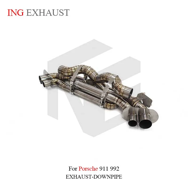 BNB Titaniumz Catback Exhaust System for Porsche 911 992 1.5mm