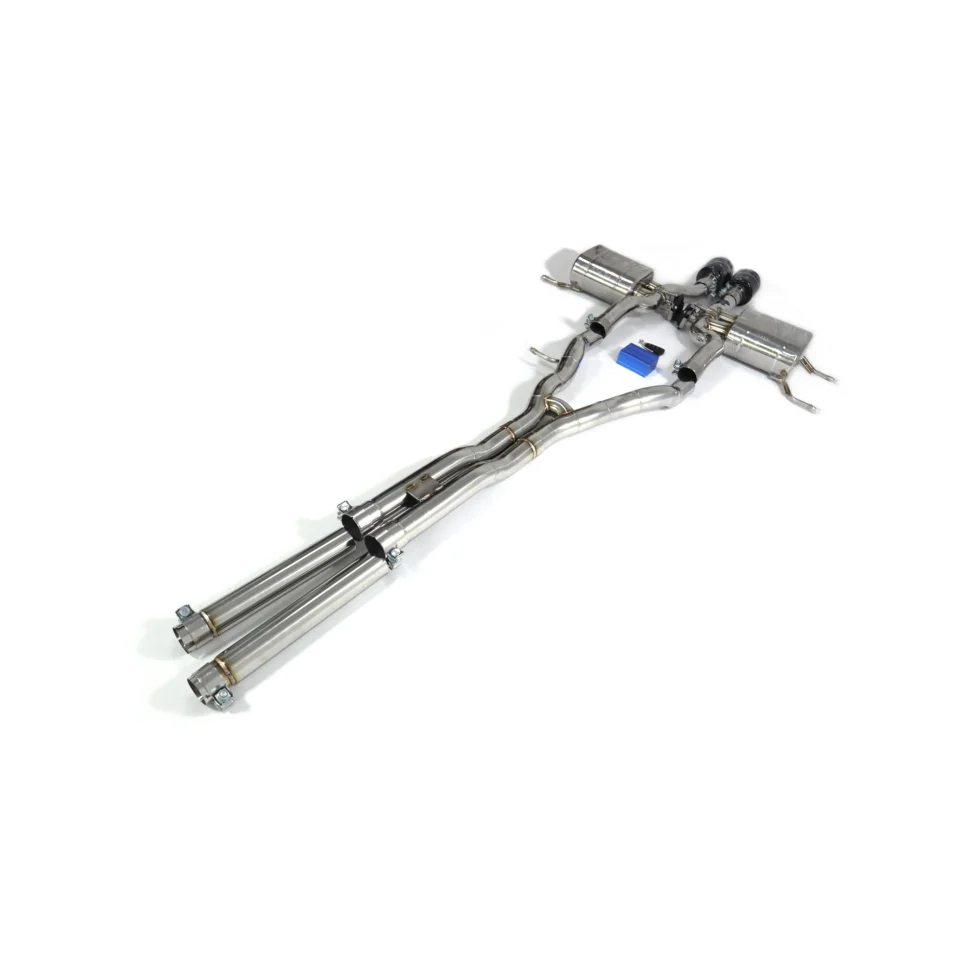 BNB Titaniumz Catback Exhaust With Valve for Jaguar F-Type 3.0T