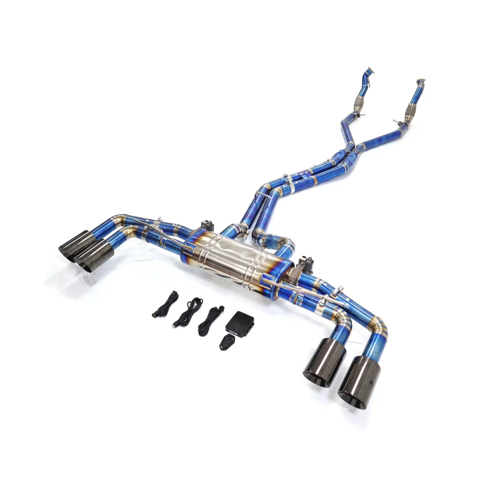 BNB Titaniumz for Audi SQ5 3.0T Catback Front Pipe Exhaust With Valve