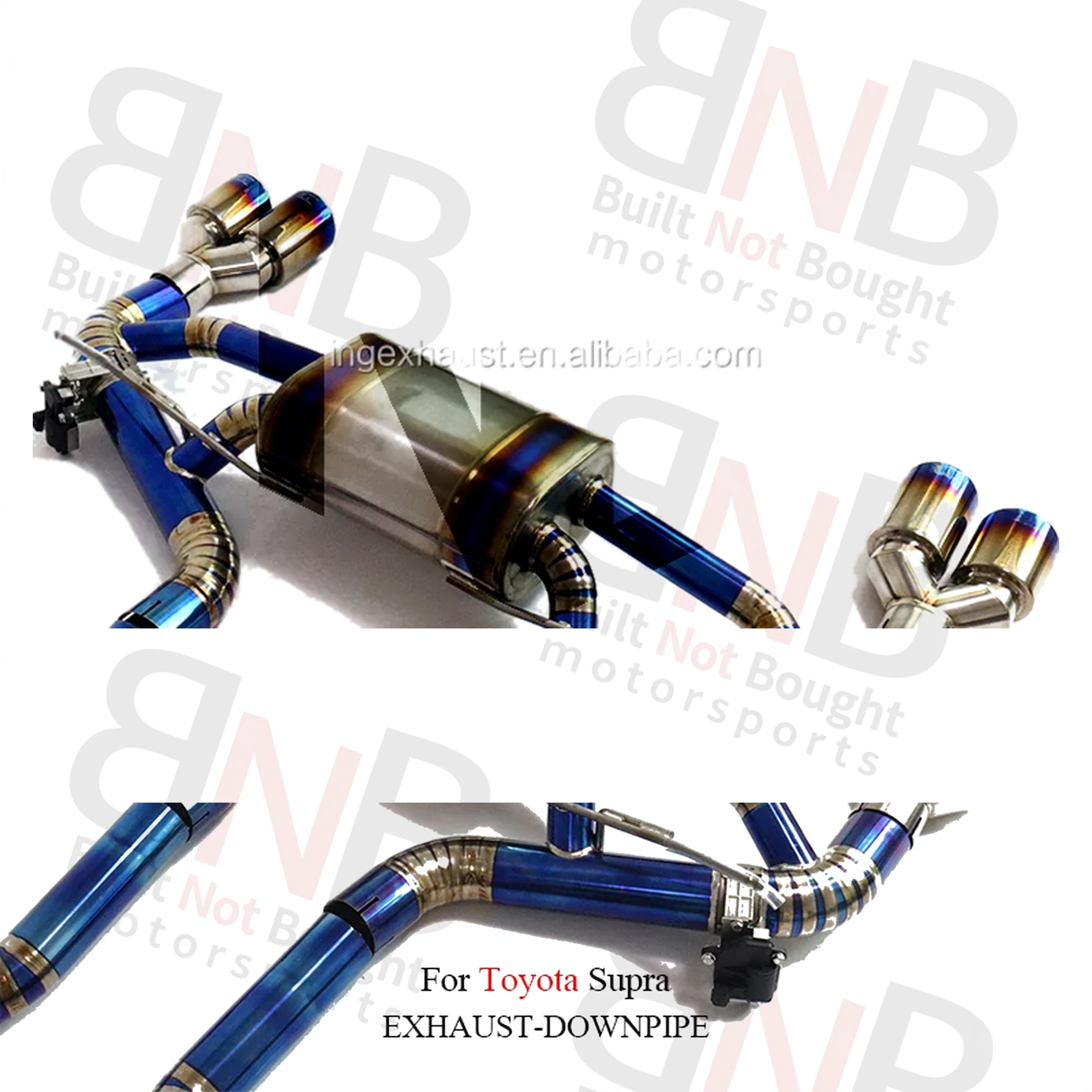 BNB Titaniumz New Trend Titanium Alloy Catback Exhaust for Supra A90 2021+
