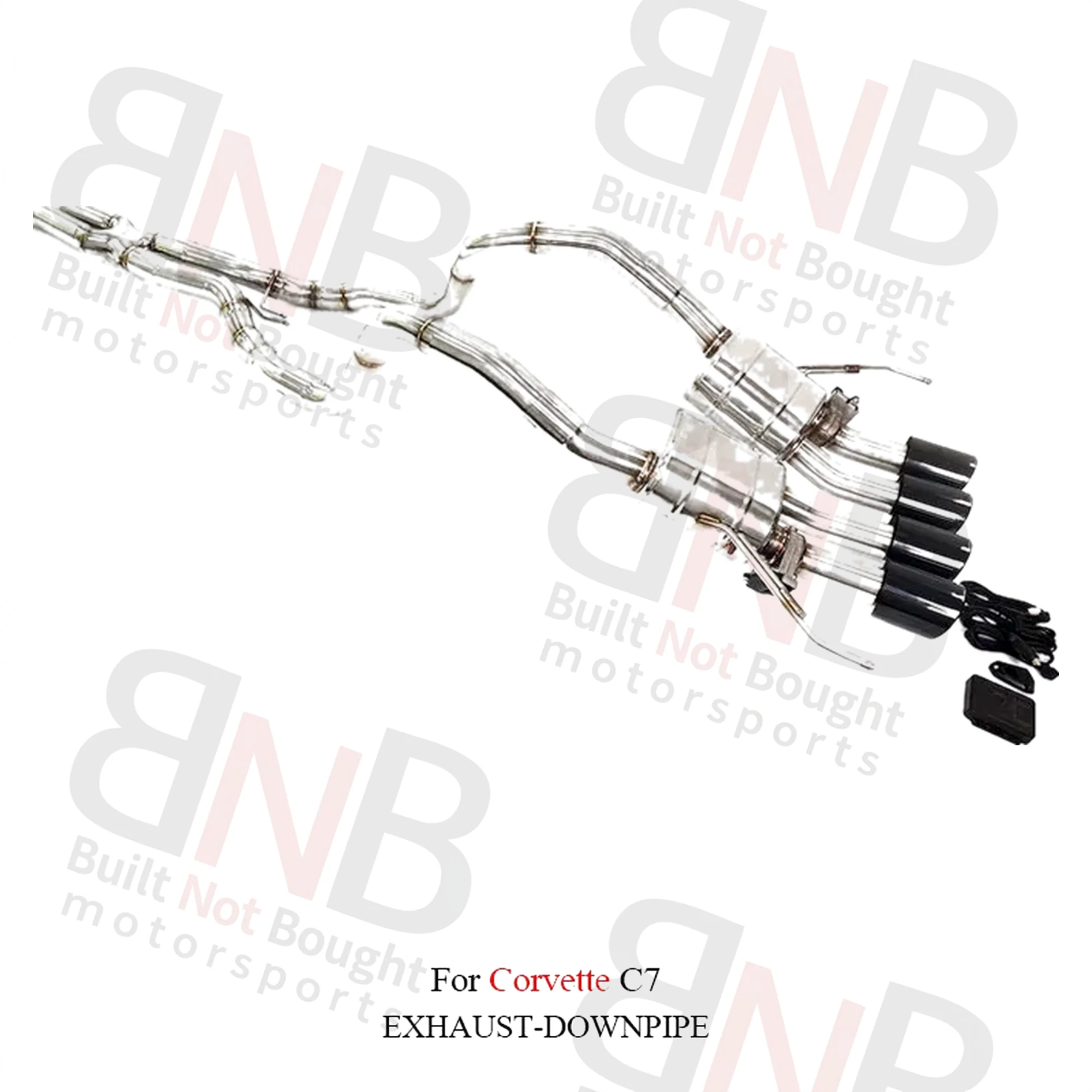 BNB Titaniumz Valved Catback Exhaust Chevrolet Corvette C7 6.2L V8 2014-2019