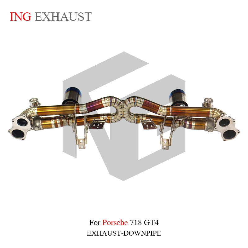 BNB Titaniumz Catback Exhaust Muffler Valve for Porsche 718 GT4