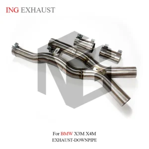 BNB Stainless Steel Performance Exhaust Mid Pipe X3M X4M 2.75in