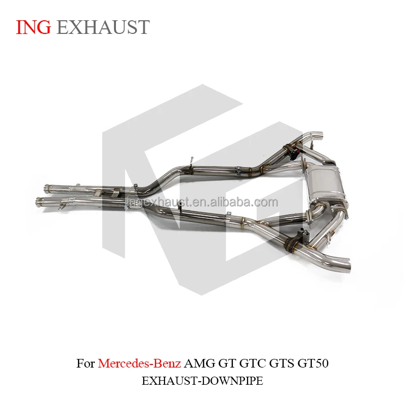 BNB Titaniumz Stainless Steel Exhaust Catback Valve Mercedes AMG GT GTC GTS GTR