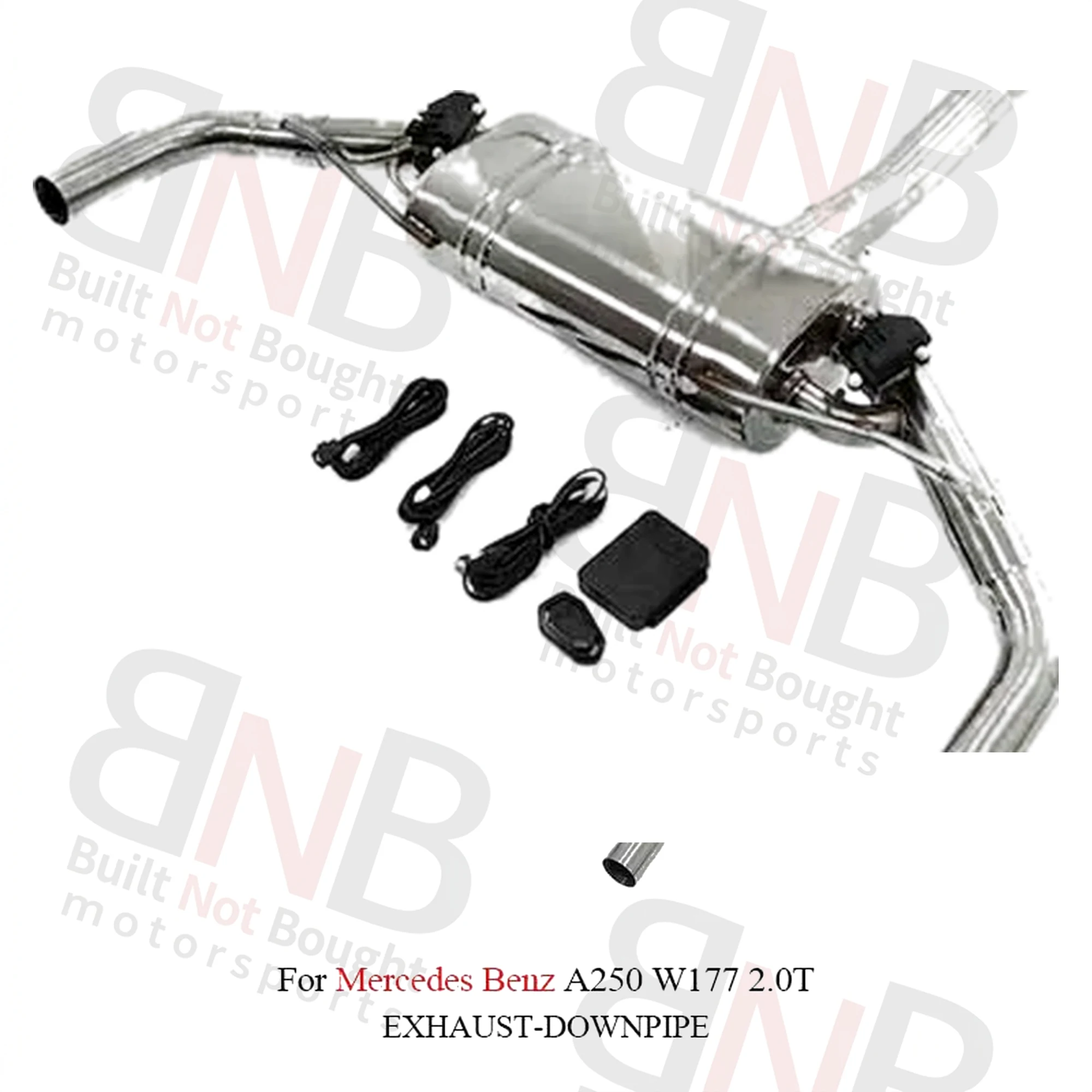BNB Stainless Steel Catback Exhaust Mercedes A250 W177 2.0T AWD