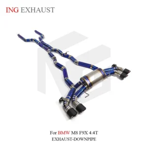 BNB Titaniumz Titanium Catback Exhaust Pipe Variable Valve BMW M8