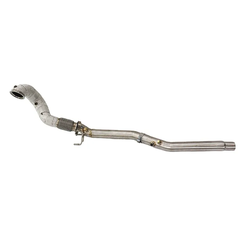 BNB Titaniumz Stainless Steel Downpipe Volkswagen Golf R MK8 2.0T