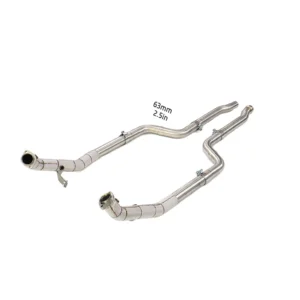 BNB Titaniumz Stainless Steel Downpipe Exhaust for Mercedes CLS350 W218 3.5L