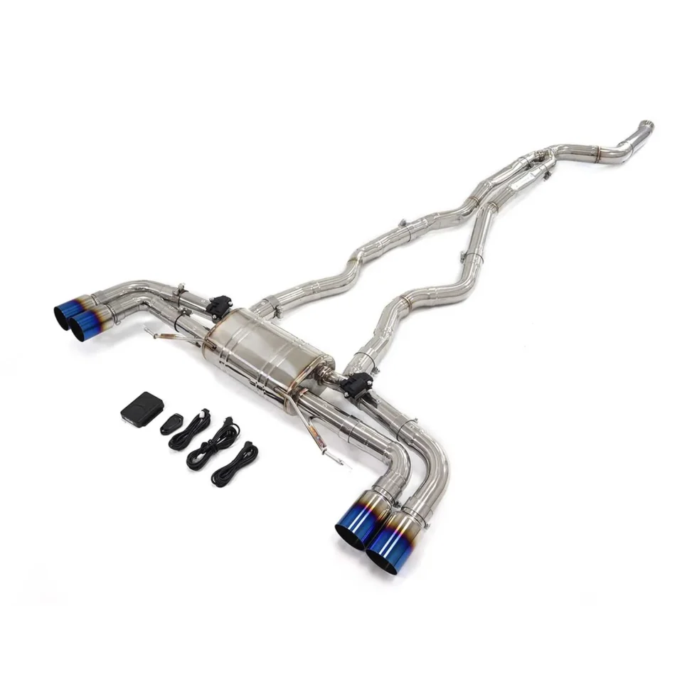 BNB Titaniumz Stainless Steel Exhaust System Valve Catback for BMW M240i G42 3.0T