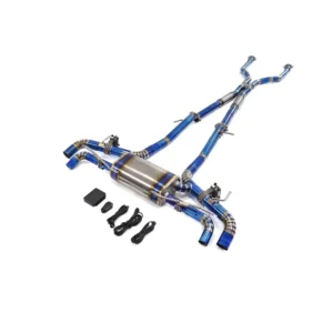 BNB Titaniumz Titanium Exhaust Valve Catback for Lexus LC500 5.0L Blue