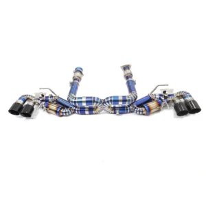 BNB Titaniumz Exhaust Catback for Chevrolet Corvette C8 6.2L Stock Valve