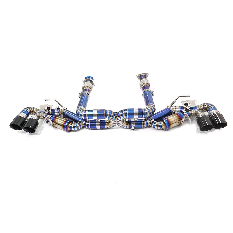 BNB Titaniumz Exhaust Catback for Chevrolet Corvette C8 6.2L Stock Valve