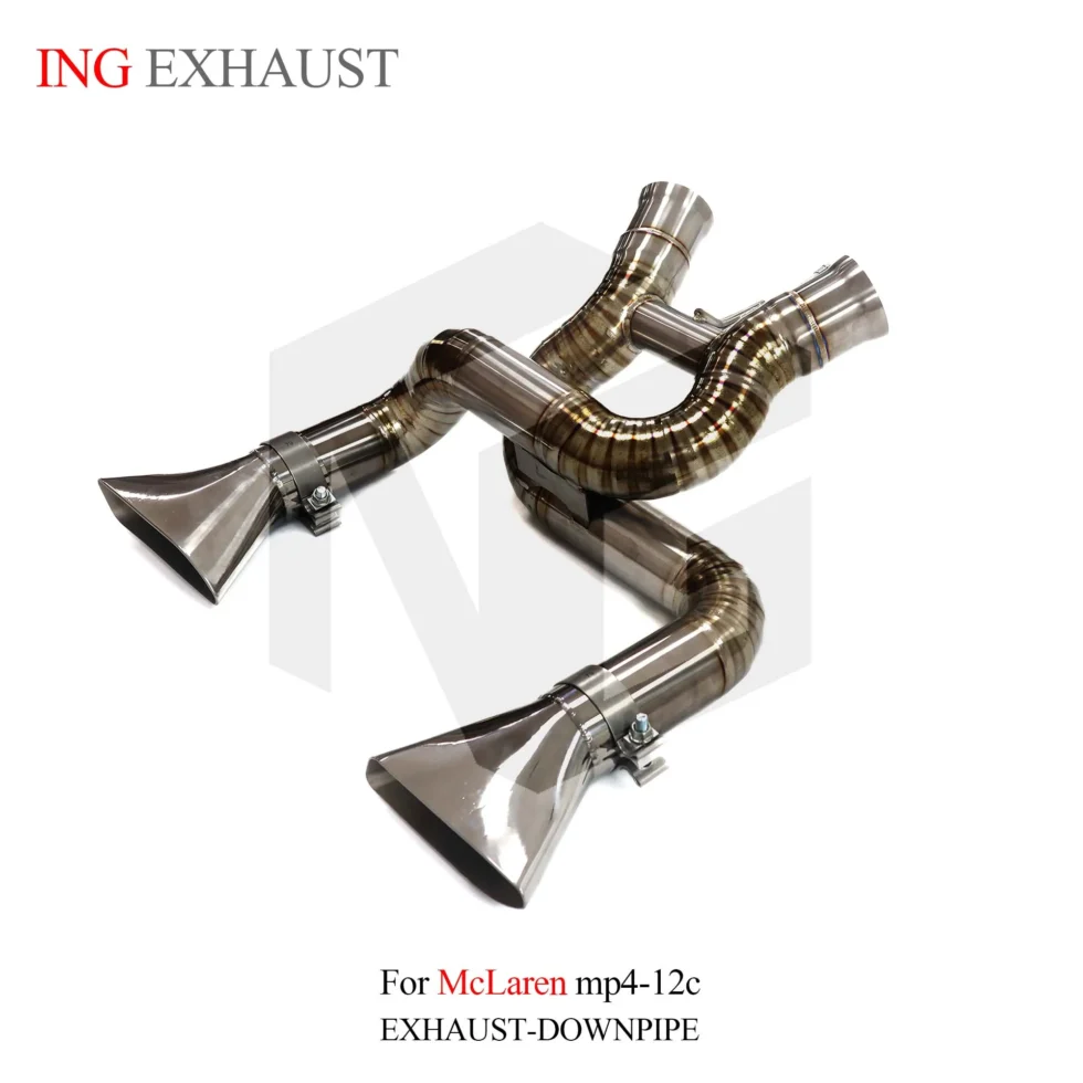BNB Titaniumz Catback Exhaust for McLaren MP4-12C Titanium 120*60*50