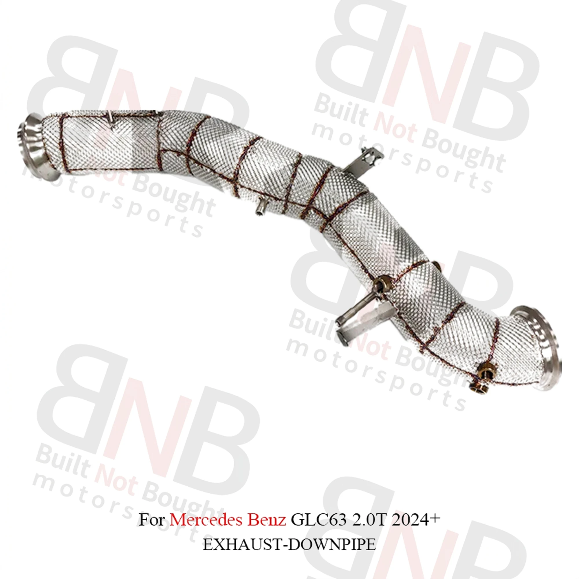 BNB Titaniumz Stainless Steel Exhaust Downpipe for Mercedes Benz GLC63 2.0T 2024+