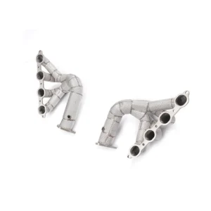 BNB Titaniumz Stainless Steel Exhaust Headers for Chevrolet Corvette C8 Silvery