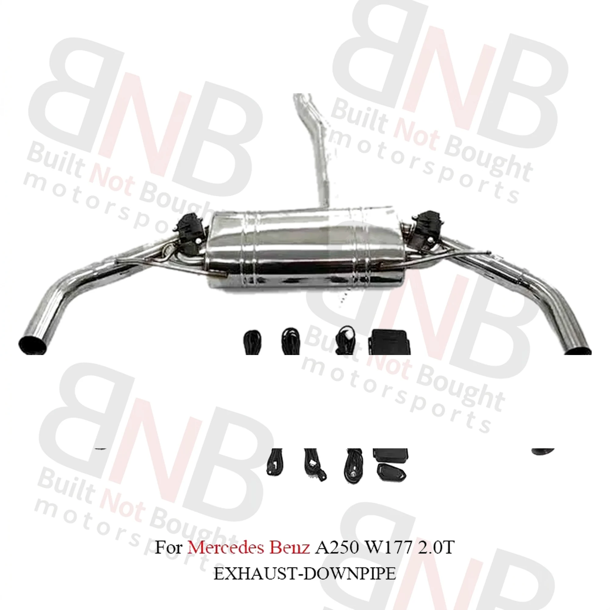 BNB Stainless Steel Catback Exhaust Mercedes A250 W177 2.0T AWD