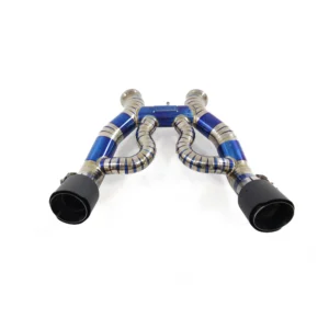BNB Titaniumz Titanium Catback Exhaust Pipes McLaren 675LT