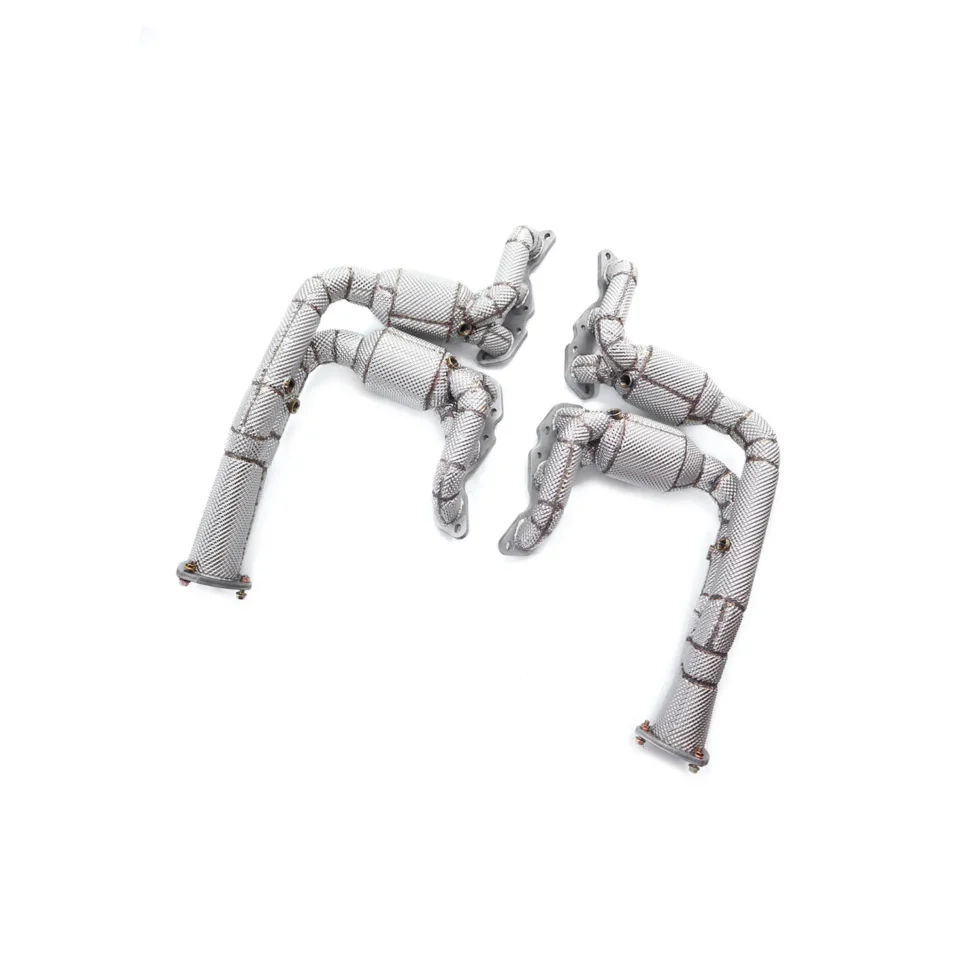 BNB Stainless Steel Exhaust Headers for Aston Martin Rapide V12