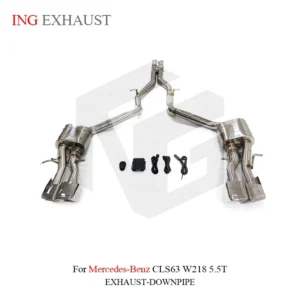 BNB Titaniumz Stainless Steel Valvetronic Exhaust for Mercedes CLS63 5.5T