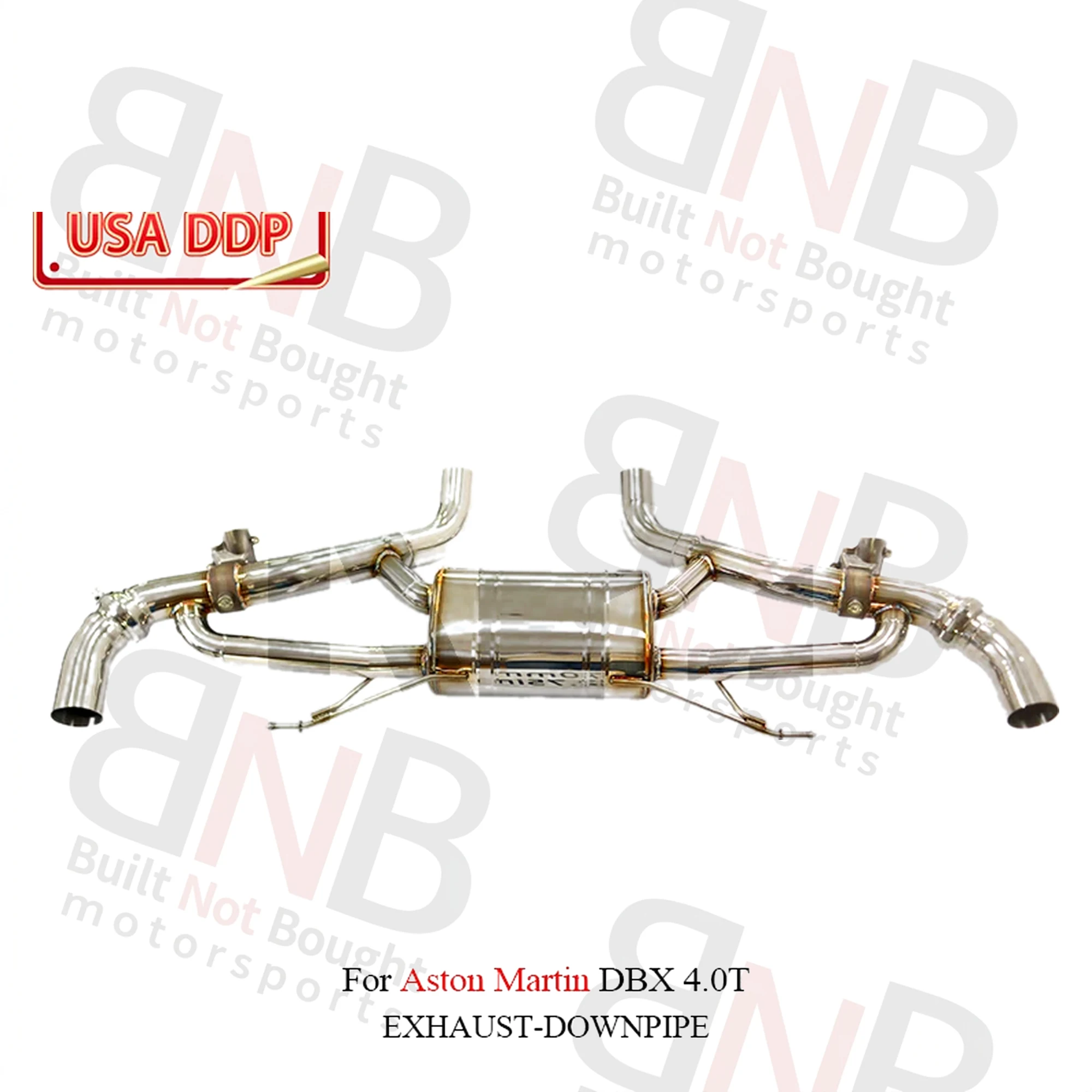 BNB DBX Catback Exhaust System Stainless Steel for Aston Martin DBX 4.0T