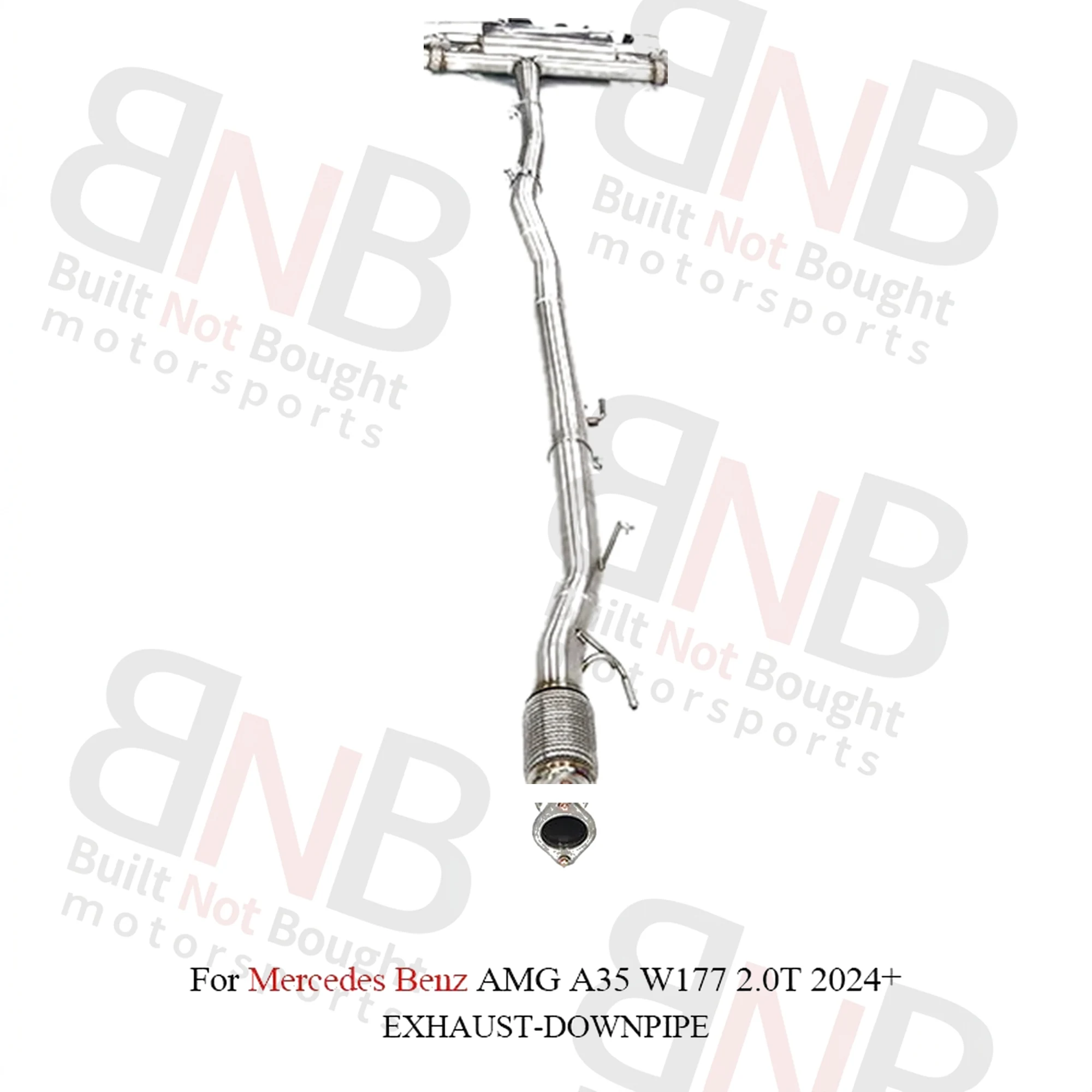 BNB BNB Titaniumz Valvetronic Exhaust Mercedes Benz AMG A35 W177 2.0T 2024+ Silvery