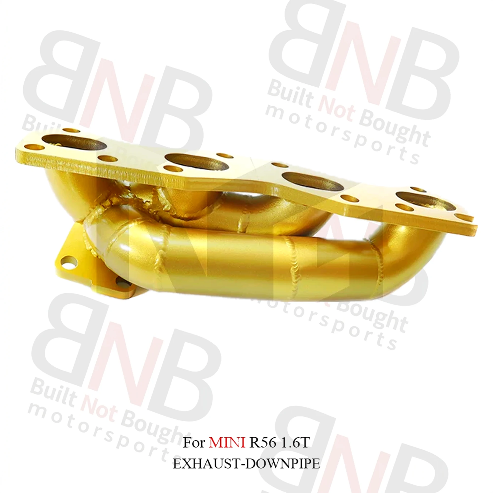 BNB Titaniumz Mini Exhaust Manifold for MINI R56 2006-2013 1.6T Stainless Steel Header 1.5mm Thick Auto Performance Parts Pipes Car