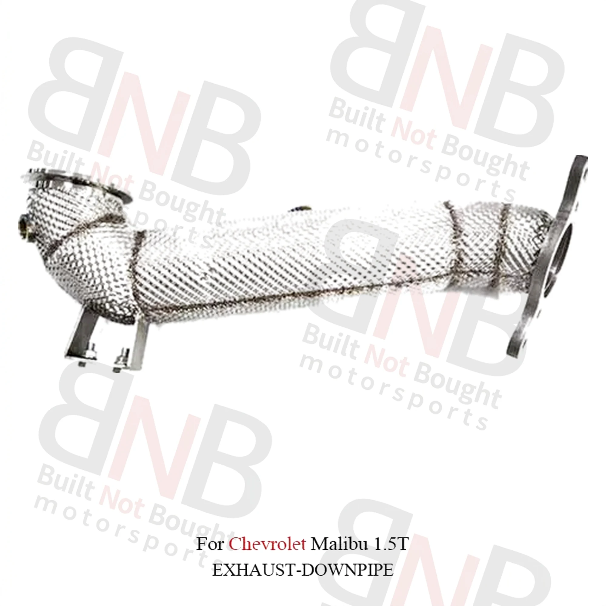 BNB Titaniumz Stainless Steel Exhaust Downpipe for Chevrolet Malibu 1.5T Silvery 80x40x30