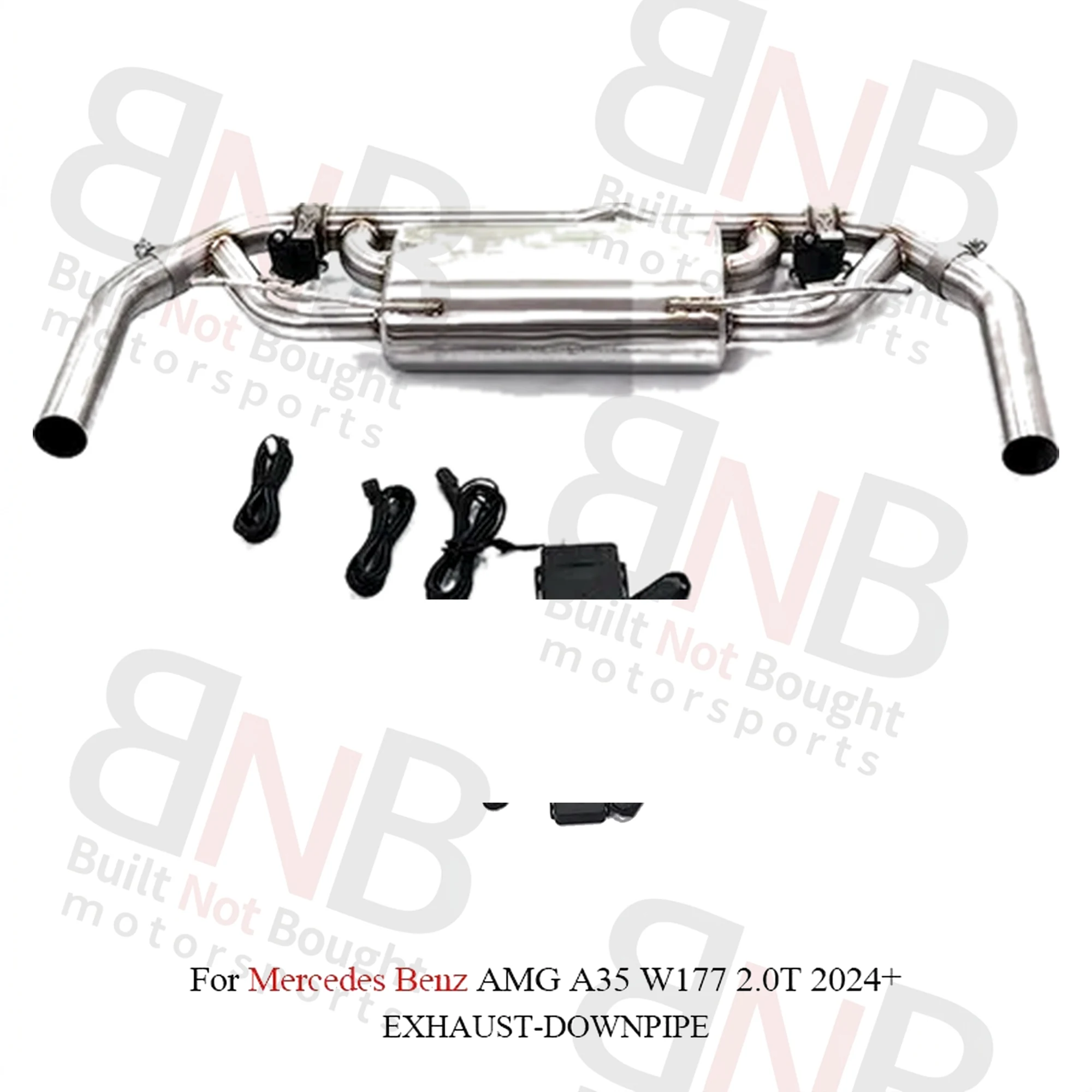 BNB BNB Titaniumz Valvetronic Exhaust Mercedes Benz AMG A35 W177 2.0T 2024+ Silvery